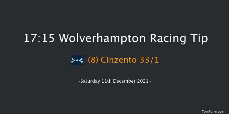 Wolverhampton 17:15 Handicap (Class 6) 16f Wed 8th Dec 2021