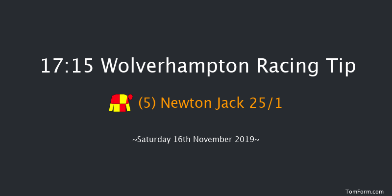 Wolverhampton 17:15 Stakes (Class 4) 6f Wed 6th Nov 2019
