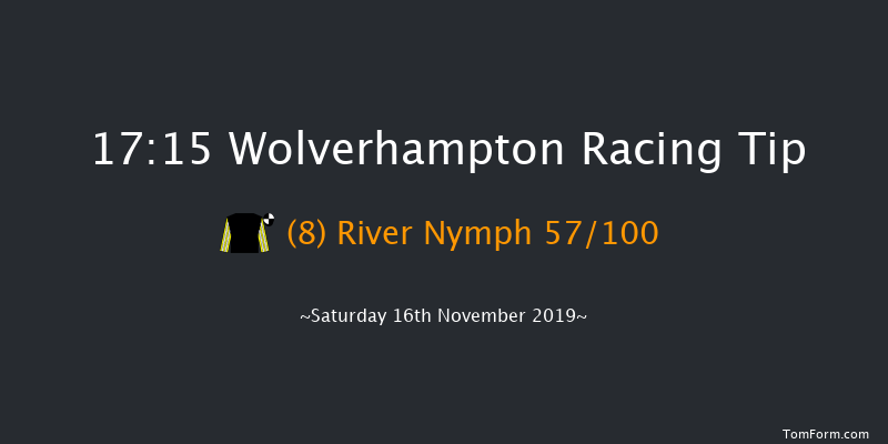 Wolverhampton 17:15 Stakes (Class 4) 6f Wed 6th Nov 2019