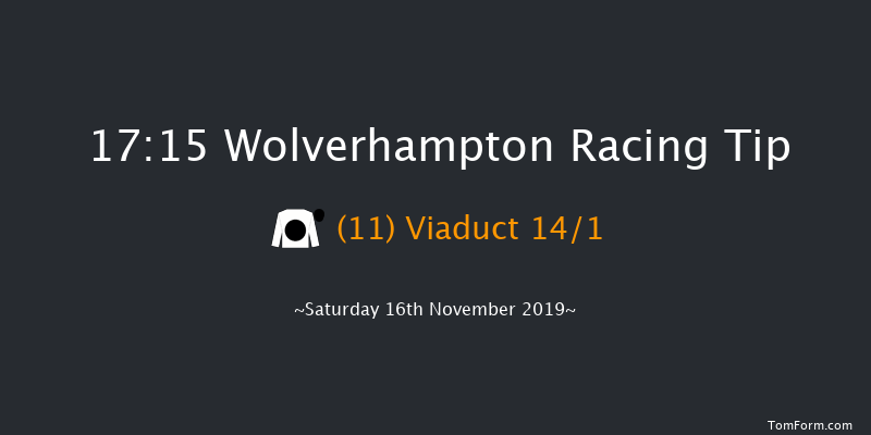 Wolverhampton 17:15 Stakes (Class 4) 6f Wed 6th Nov 2019