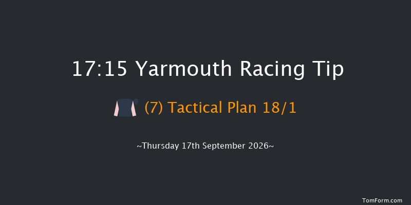 Yarmouth 17-15 (Class 5) 8f Wed 16th Sep 2026
