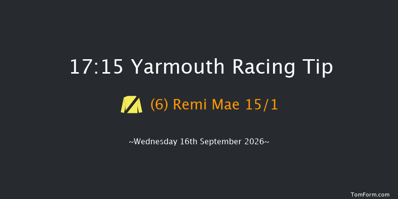 Yarmouth 17-15 (Class 5) 6f Tue 15th Sep 2026