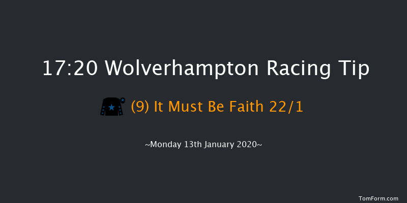 Wolverhampton 17:20 Handicap (Class 6) 6f Fri 10th Jan 2020