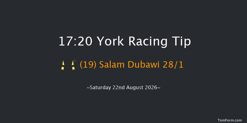 York 17-20 (Class 2) 10f Fri 21st Aug 2026