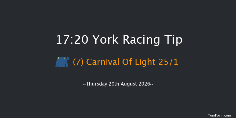 York 17-20 (Class 2) 7f Wed 19th Aug 2026
