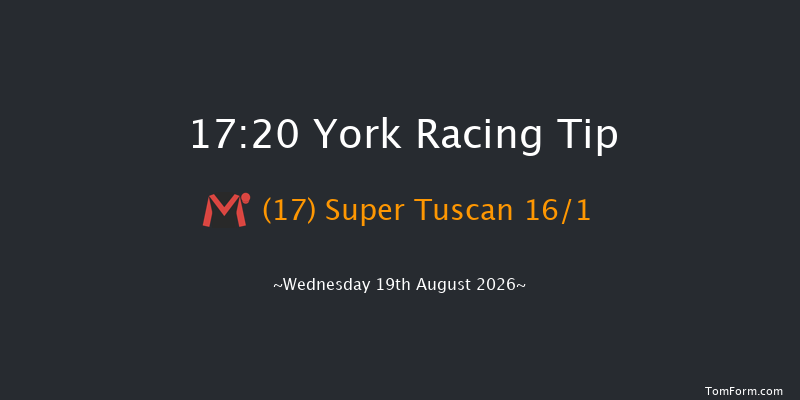 York 17-20 (Class 2) 6f Sun 26th Jul 2026