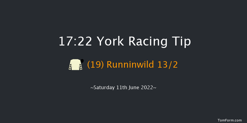 York 17:22 Handicap (Class 4) 6f Fri 10th Jun 2022
