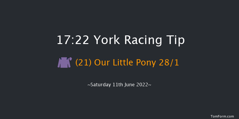 York 17:22 Handicap (Class 4) 6f Fri 10th Jun 2022