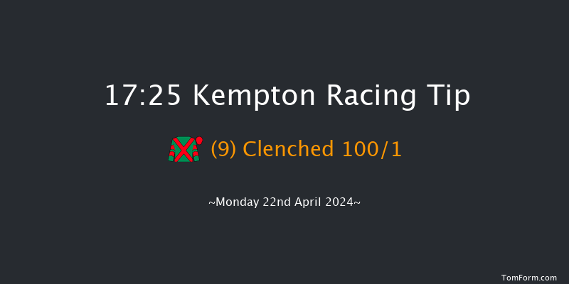 Kempton  17:25 Handicap Hurdle (Class 5)
16f Wed 17th Apr 2024