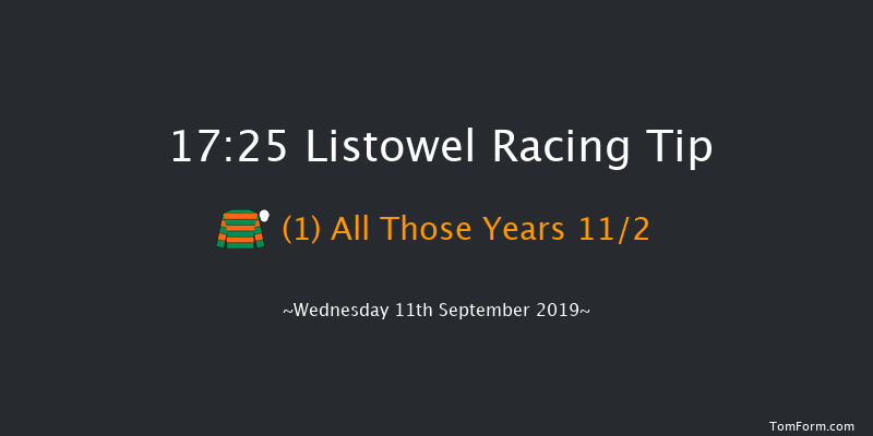 Listowel 17:25 Maiden Hurdle 16f Tue 10th Sep 2019
