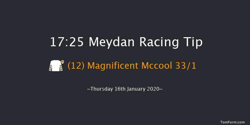 Meydan 17:25 1m 16 run Aliyah Handicap - Turf Thu 1st Jan 1970
