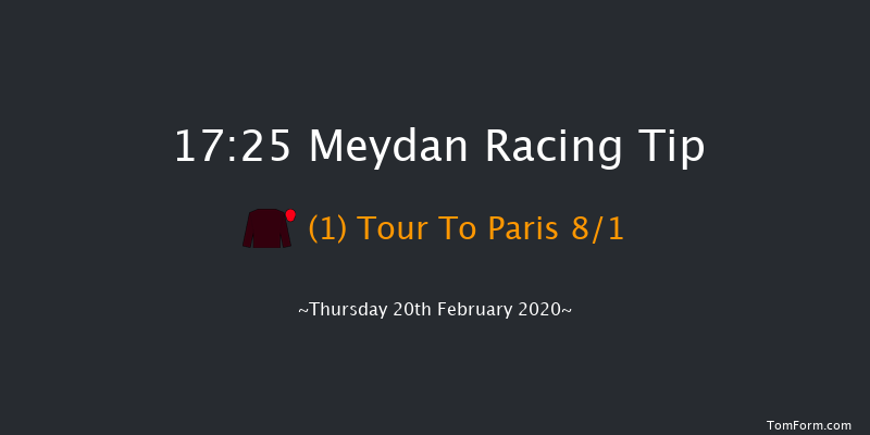 Range Rover Velar Handicap - Dirt Meydan 17:25 7f 8 run Range Rover Velar Handicap - Dirt Thu 13th Feb 2020