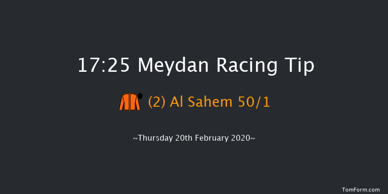 Range Rover Velar Handicap - Dirt Meydan 17:25 7f 8 run Range Rover Velar Handicap - Dirt Thu 13th Feb 2020