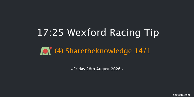 Wexford 17-25 20f Sat 8th Aug 2026