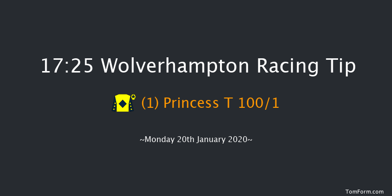 Wolverhampton 17:25 Stakes (Class 5) 9.5f Sun 19th Jan 2020