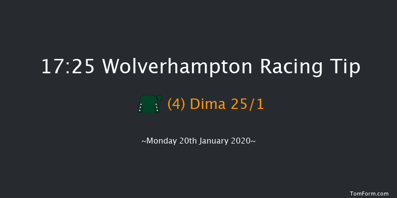 Wolverhampton 17:25 Stakes (Class 5) 9.5f Sun 19th Jan 2020
