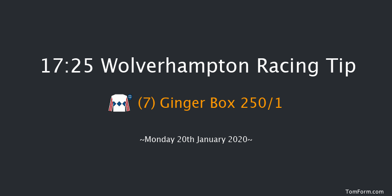 Wolverhampton 17:25 Stakes (Class 5) 9.5f Sun 19th Jan 2020