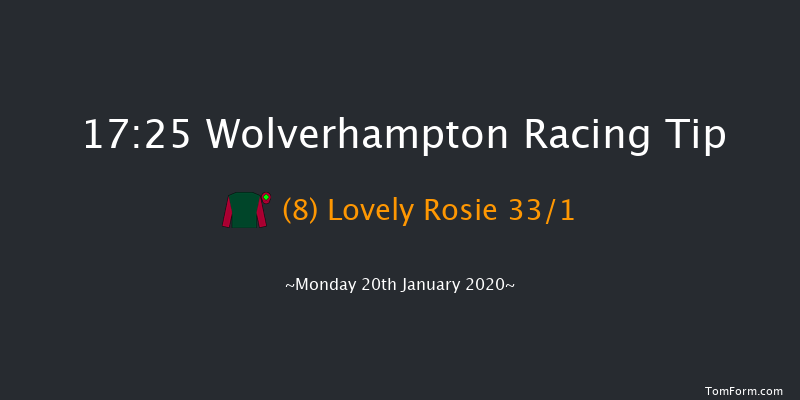 Wolverhampton 17:25 Stakes (Class 5) 9.5f Sun 19th Jan 2020