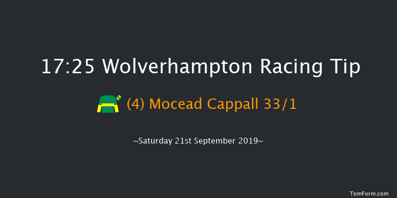 Wolverhampton 17:25 Stakes (Class 6) 5f Mon 9th Sep 2019