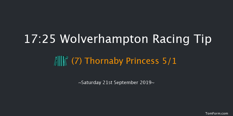 Wolverhampton 17:25 Stakes (Class 6) 5f Mon 9th Sep 2019
