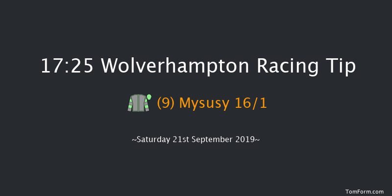 Wolverhampton 17:25 Stakes (Class 6) 5f Mon 9th Sep 2019