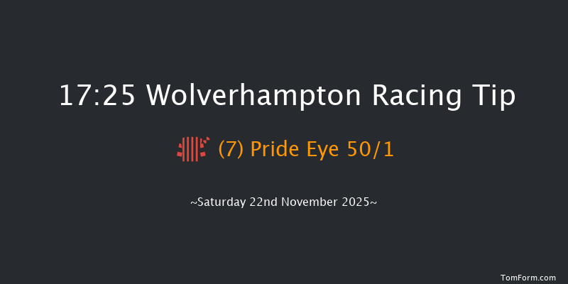 Wolverhampton 17-25 (Class 5) 8f Sat 8th Nov 2025