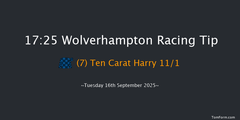 Wolverhampton 17-25 (Class 5) 6f Sat 6th Sep 2025