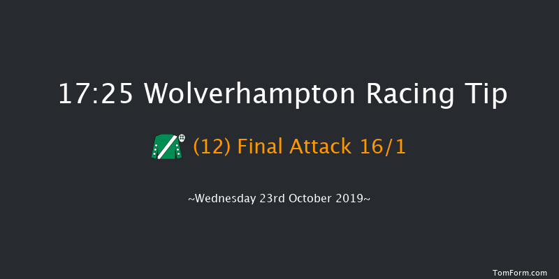 Wolverhampton 17:25 Handicap (Class 6) 10f Sat 19th Oct 2019