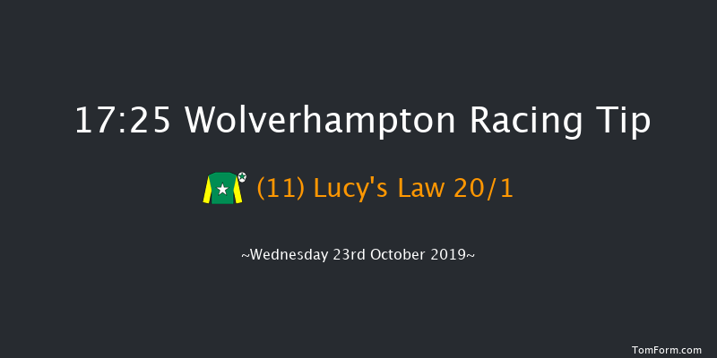 Wolverhampton 17:25 Handicap (Class 6) 10f Sat 19th Oct 2019