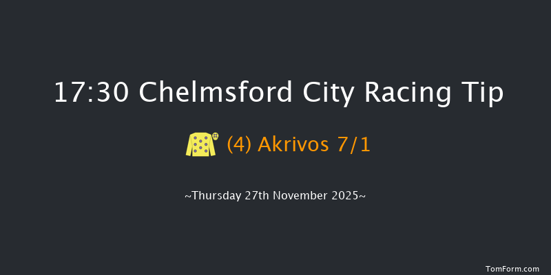 Chelmsford City 17-30 (Class 6) 8f Wed 26th Nov 2025