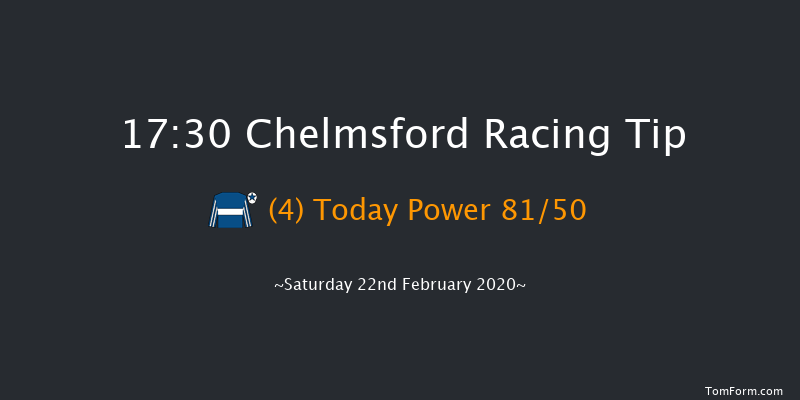 toteplacepot First Bet Of The Day Handicap Chelmsford 17:30 Handicap (Class 6) 8f Thu 20th Feb 2020