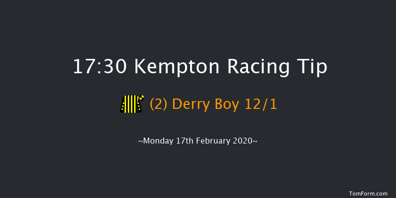 Bet At racingtv.com Handicap (Div 1) Kempton 17:30 Handicap (Class 6) 7f Sun 16th Feb 2020
