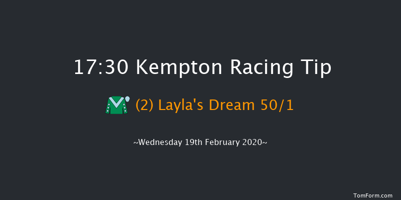 Racing TV Apprentice Handicap Kempton 17:30 Handicap (Class 7) 6f Mon 17th Feb 2020