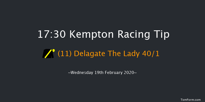 Racing TV Apprentice Handicap Kempton 17:30 Handicap (Class 7) 6f Mon 17th Feb 2020