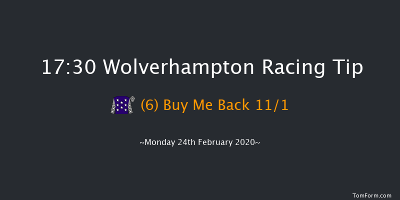 Betway Novice Median Auction Stakes Wolverhampton 17:30 Stakes (Class 6) 6f Sun 23rd Feb 2020