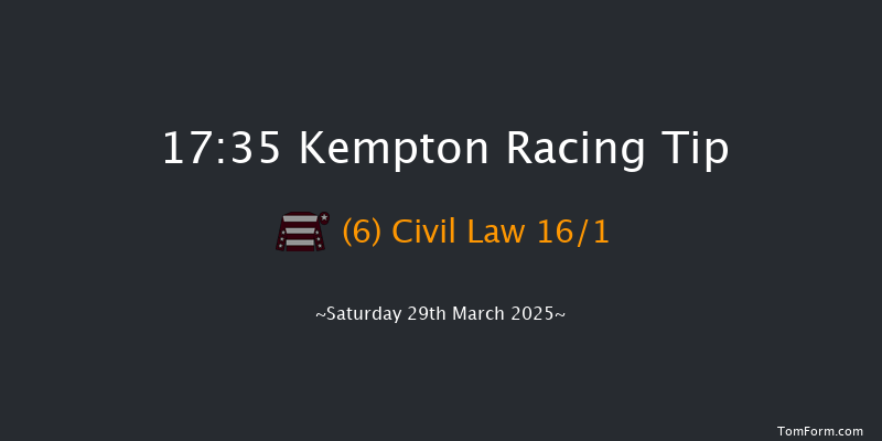 Kempton 17-35 (Class 4) 11f Wed 26th Mar 2025