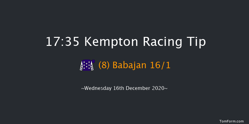Unibet Extra Place Offers Every Day Nursery Kempton 17:35 Handicap (Class 5) 8f Mon 14th Dec 2020