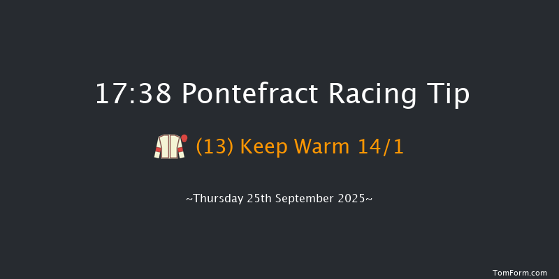 Pontefract 17-38 (Class 4) 6f Thu 18th Sep 2025