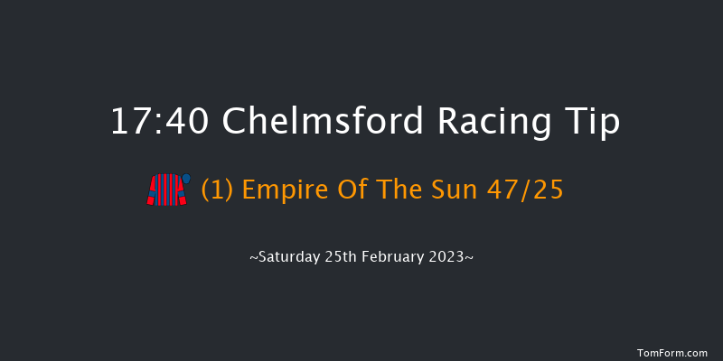 Chelmsford 17:40 Maiden (Class 5) 6f Thu 16th Feb 2023