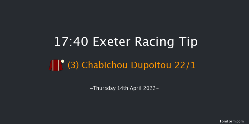 Exeter 17:40 Handicap Hurdle (Class 5) 18f Tue 5th Apr 2022