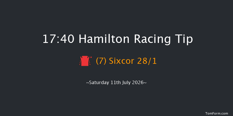 Hamilton 17-40 (Class 6) 5f Thu 25th Jun 2026