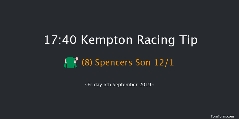 Kempton 17:40 Handicap (Class 4) 8f Tue 3rd Sep 2019