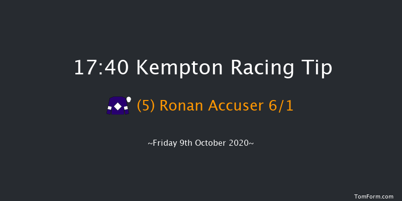Unibet/British Stallion Studs EBF Novice Median Auction Stakes (Div 2) Kempton 17:40 Stakes (Class 5) 6f Wed 7th Oct 2020