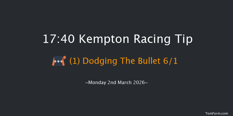 Kempton 17-40 (Class 6) 8f Wed 25th Feb 2026