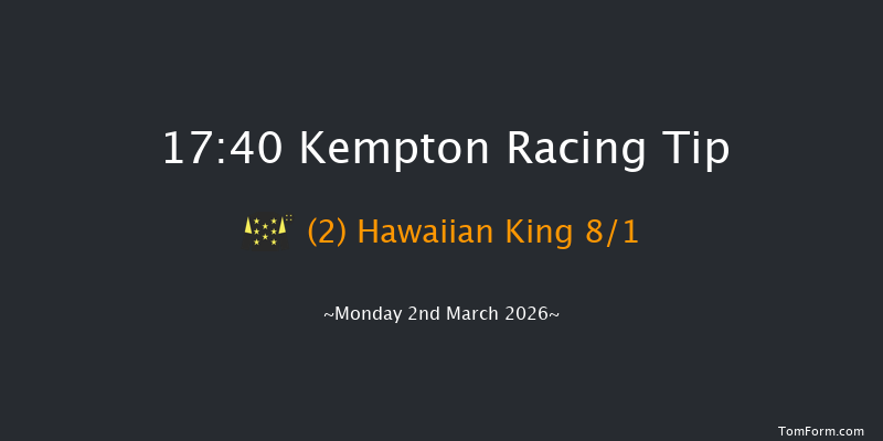Kempton 17-40 (Class 6) 8f Wed 25th Feb 2026