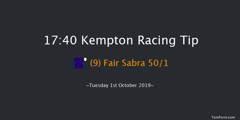 Kempton 17:40 Handicap (Class 5) 5f Wed 25th Sep 2019