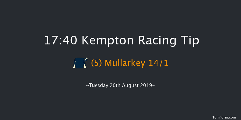 Kempton 17:40 Handicap (Class 5) 12f Wed 14th Aug 2019
