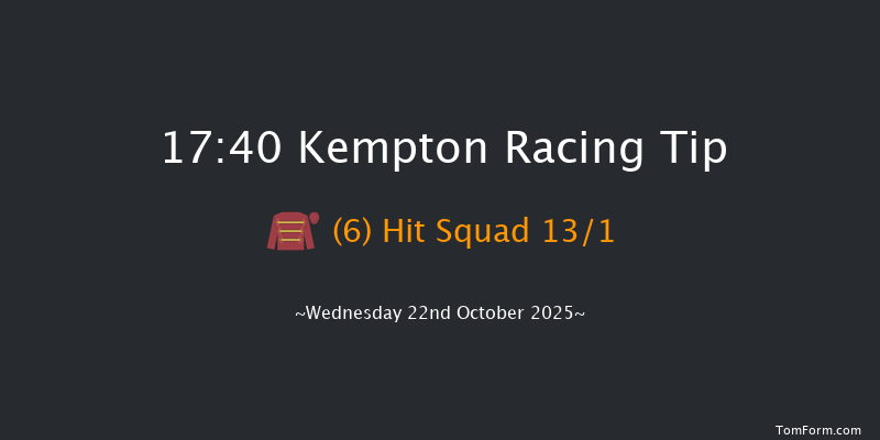 Kempton 17-40 (Class 5) 7f Sun 19th Oct 2025