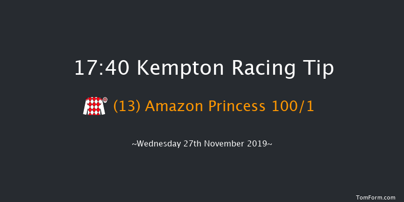 Kempton 17:40 Stakes (Class 5) 7f Mon 25th Nov 2019