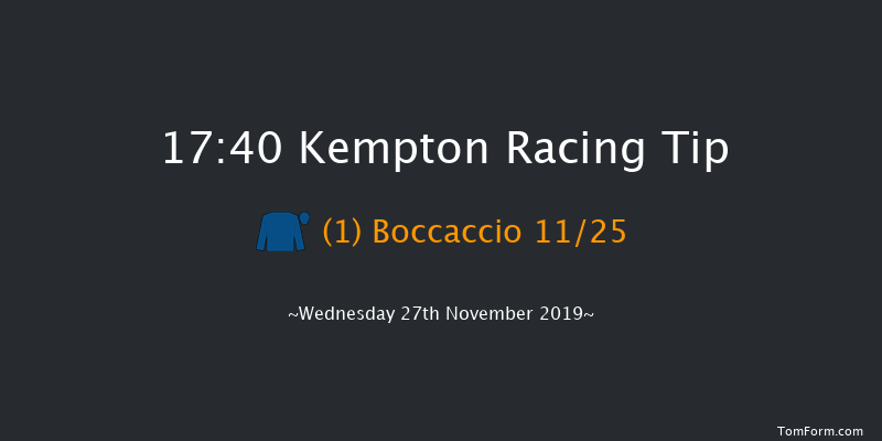 Kempton 17:40 Stakes (Class 5) 7f Mon 25th Nov 2019